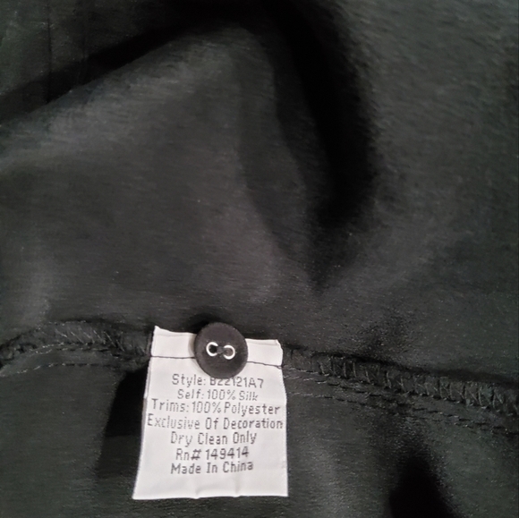 Johnny Was Embroidered Mrunal Long Sleeve Silk Tunic Size XXL - Picture 13 of 15